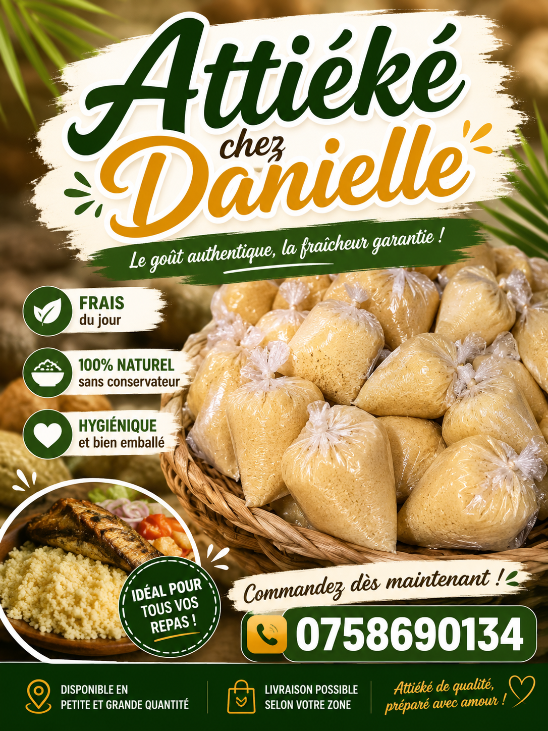 Attiéké chez danielle